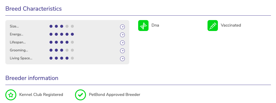 Petbond dog finding website